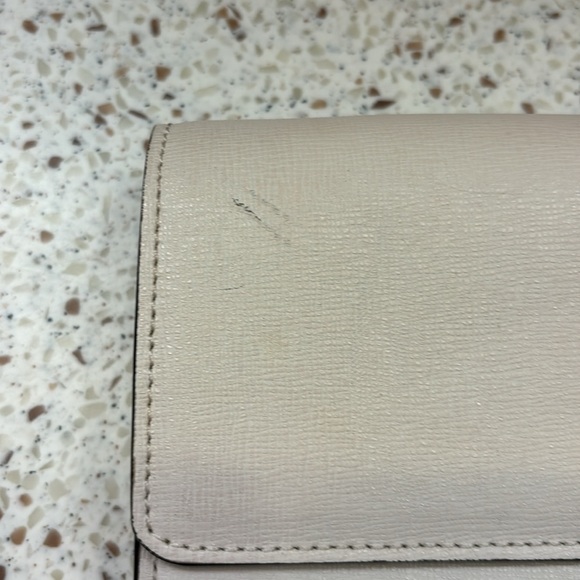Coach White Leather Long Wallet - Picture 9 of 17